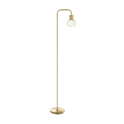 Minimalist Style Line Floor Lamp Wrought Iron Floor Lamp