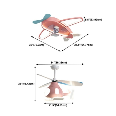 Simple Plane Flush Mount Ceiling Light Fixture Acrylic Flush Fan Light Fixtures