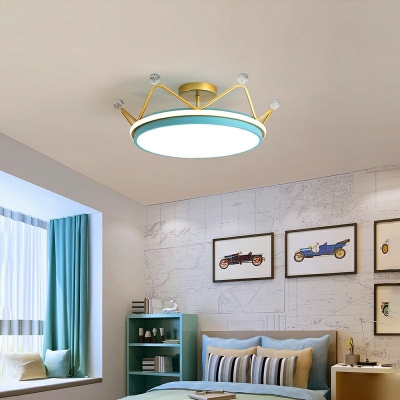 Flush Mount Contemporary Style Acrylic Flush Mount Ceiling Light for Living Room
