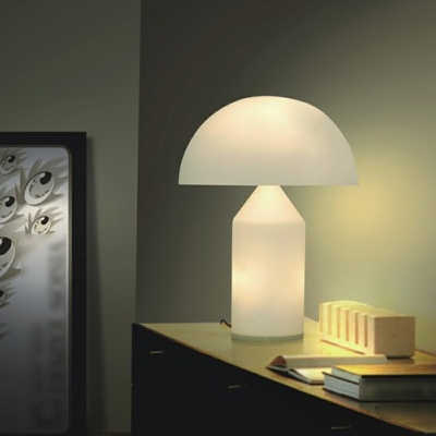 Glass Modern Night Table Lamps Simplicity Dome Table Light for Dinning Room