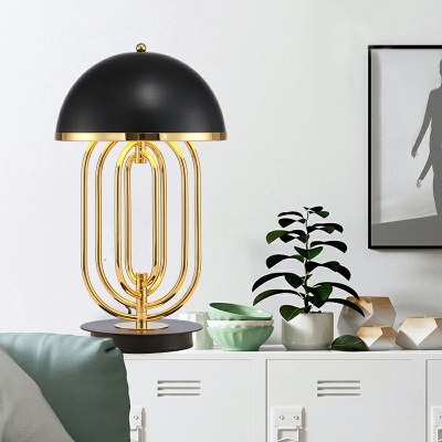 Light Luxury Night Table Lamps Aluminium Table Light for Bedroom Bedside