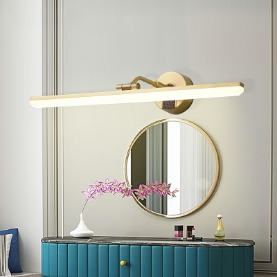 Modern Full Copper Vanity Light American LED Vanity Light for Bathroom