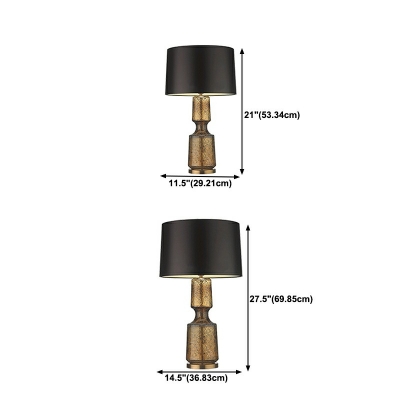Modern Minimalist Style Glass Table Lamp Wrought Iron Desk Lamp for Living Room and Study Room