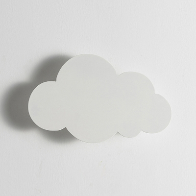 White Cloud-Like Wall Lighting Fixture Metal LED Wall Mounted Light Fixture