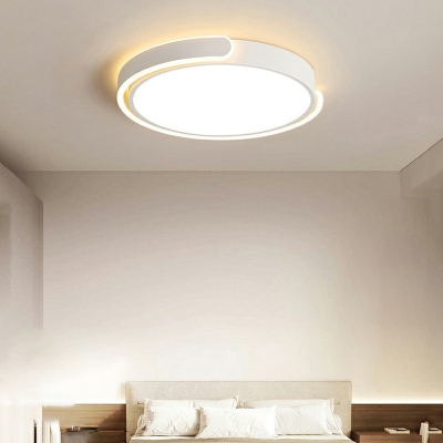 Led Flush Light Contemporary Style Acrylic Flush Mount Lamps for Living Room