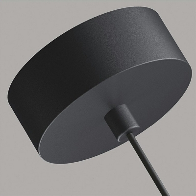 LED Nordic Postmodern Style Linear Simple Single Chandelier Iron Pendant Light