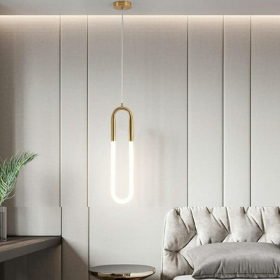 LED Gold Hanging Ceiling Lights Luxury Bar Bedroom Hanging Light Fixtures