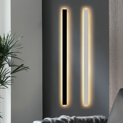 Minimalism Flush Mount Wall Sconce Modern Sconce Light Fixtures for Bedroom