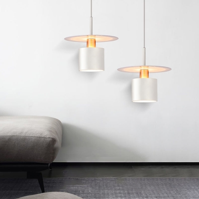 Postmodern Style 1 Light Pendant Lighting Metal Hanging Lamp for Dining Room