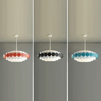 Ultra-Contemporary Chandelier Lighting Fixtures LED Metal Hanging Pendant Lights