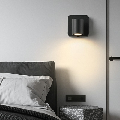 LED Modern Style Bedside Reading Spotlight  Iron Wall Sconces for Bedroom