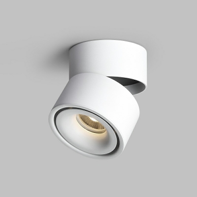 LED White/Black Round Flushmount Lighting Dining Room Flush Mount Lighting Fixtures