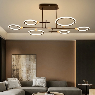 Luxury LED Pendant Light Fixture Living Room Bedroom Dining Room Chandelier Lighting Fixtures