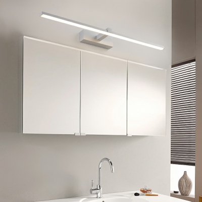 Modern Minimalist Vanity Lamp LED Line Vanity Light for Bathroom