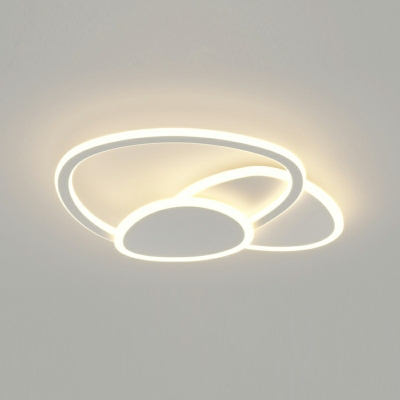 Nordic Modern Flush Ceiling Lights Creative LED Ceiling Lamp for Bedroom