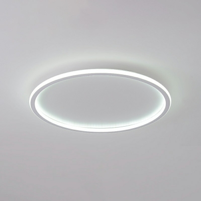 Led Flush Light Modern Style Acrylic Flushmount Lighting for Living Room