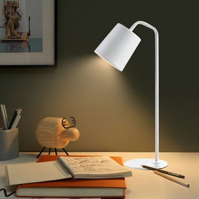 Macaron Metal Nightstand Lamp Office Bedroom Dining Room Learning Modern Table Lamp