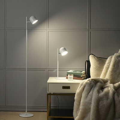 Metal Floor Lamp Modern 1 Light Floor Lamp for Bedroom