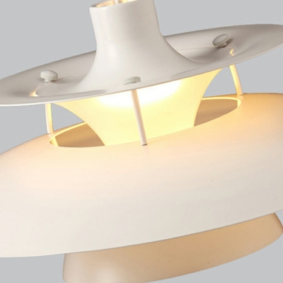 Metal Macaron Metal Hanging Pendnant Lamp Modern Down Mini Pendant for Bedroom