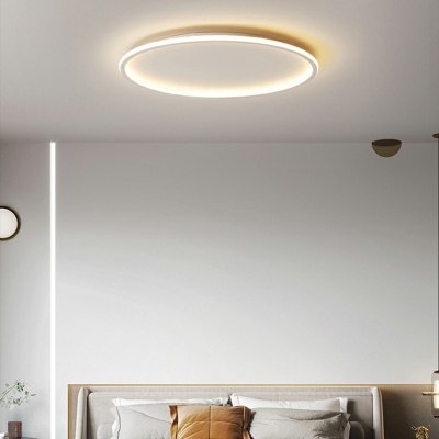 Nordic Minimalist Ceiling Light Modern Round LED Ceiling Light for Bedroom