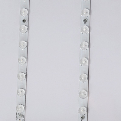 Nordic Minimalist Ceiling Light Wood Retro LED Rectangular Flushmount Light