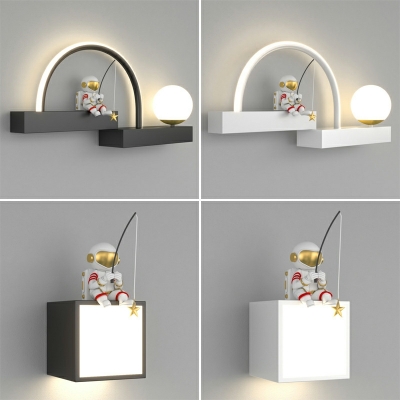 kids Room Modern Style  Wall Light Iron Wall Sconces