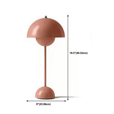 Metal Dome Night Table Lamps Nordic Style Table Light for Living Room