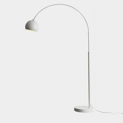 Metal Standing Floor Lamp Single Head Minimalism Style Standing Light