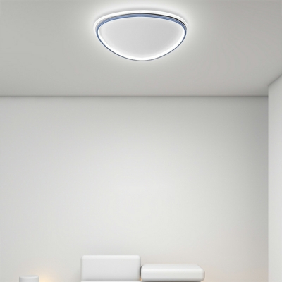 Modern Minimalist Ceiling Light LED Geometric Slim Ceiling Light for Bedroom