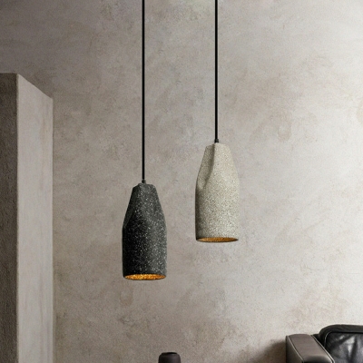 Nordic Industrial Style Hanging Lamp Creative Cement Pendant Light for Restaurant