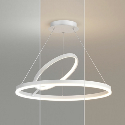 Pendant Lighting Modern Style Acrylic Suspended Lighting Fixture for Living Room