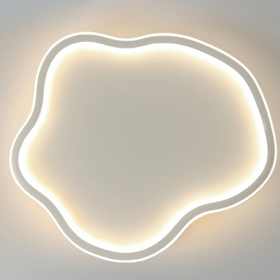 Modern Minimalist Acrylic Ceiling Light  Nordic Style Iron Flushmount Light