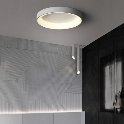 LED Ceiling Lamp Nordic Minimalist Round Flushmount Light for Bedroom
