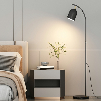 Macaron Metal Floor Lights Nordic Style Contemporary Floor Lamps for Living Room