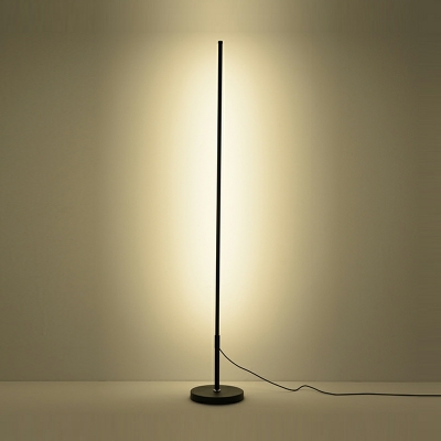 Minimalist Style Linear Floor Lamp Wrought Iron Floor Lamp