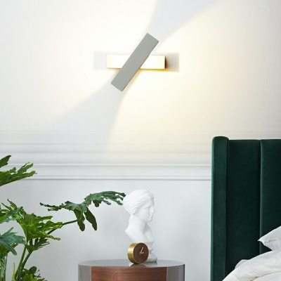 Modern Minimalist Wall Lamp Nordic Creative Rotatable Wall Sconce for Bedroom