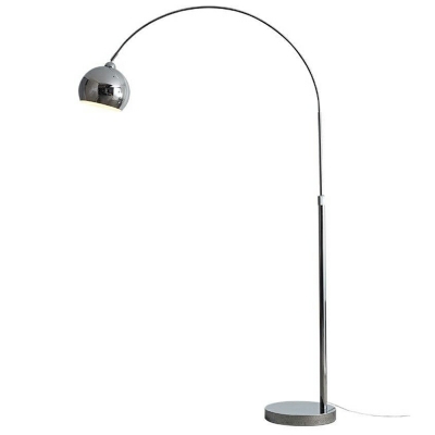 Metal Standing Floor Lamp Single Head Minimalism Style Standing Light