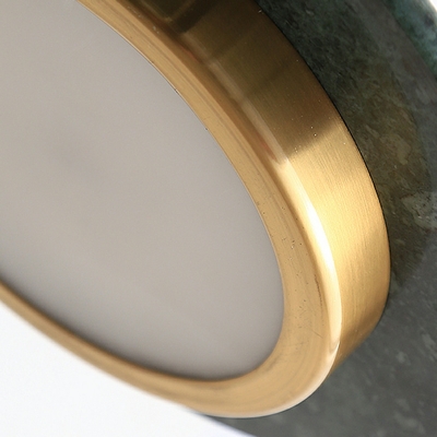 Nordic Minimalist Marble Pendant Light Modern Creative Copper Hanging Lamp for Bedroom