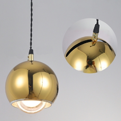 Nordic Modern Adjustable Hanging Lamp LED Spherical Creative Bar Pendant Light