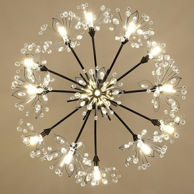 Traditional Chandelier Pendant Light American Style Suspension Light for Dinning Room