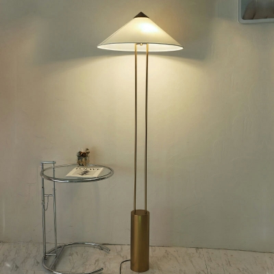 3-Light Floor Lights Contemporary Style Geometric Shape Metal Standing Lamp