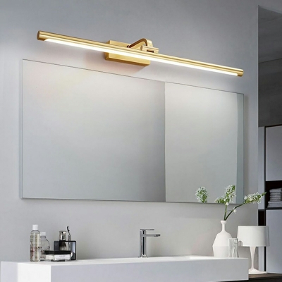 Modern LED Vanity Light Metal Bathroom Bedroom Wall Mounted Mirror Front