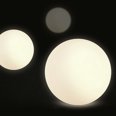 White Glass Shade Sconce Light Fixture Single Bulb Wall Mounted Light