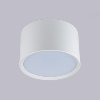 1 Light Contemporary Ceiling Light Cylinder Metal Ceiling Fixture