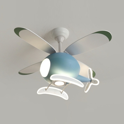 Plane Ceiling Fans Modern Creative Ceiling Lights for Child's Room