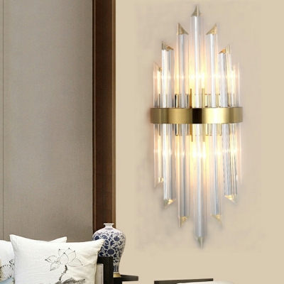 Post-Modern Light Luxury Wall Lamp Crystal Wall Sconce for Bedroom Bedside