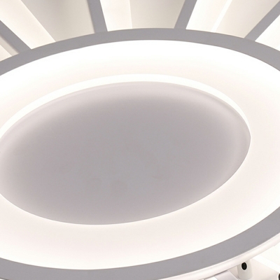 Starburst-Inspired Design Flush Mount Ceiling Lights LED 2.8