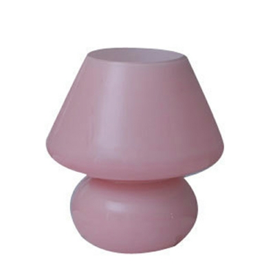 1 Light Modern Table Lamps Glass Bedroom Table Lamps for Bedroom