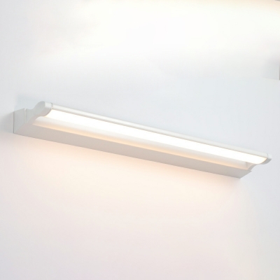 1-Light Sconce Light Fixtures Modern Style Linear Shape Metal Wall Mount Lighting