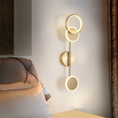 Postmodern Minimalist Light Luxury Wall Lamp Creative Bedroom Wall Sconce